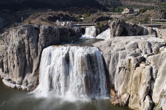 Shoshone Falls, on the Snake River in Idaho